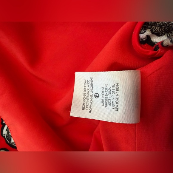 ALICE + OLIVIA JOSIE WIDE LEG TIE STRAP JUMSPUIT Size 12 - EUC - Picture 8 of 10